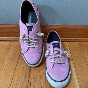 Sperry Orchid Pink Coast Vibe Sneakers 7.5.